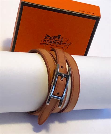 hermes bracelet leather women's|authentic hermes bracelets.